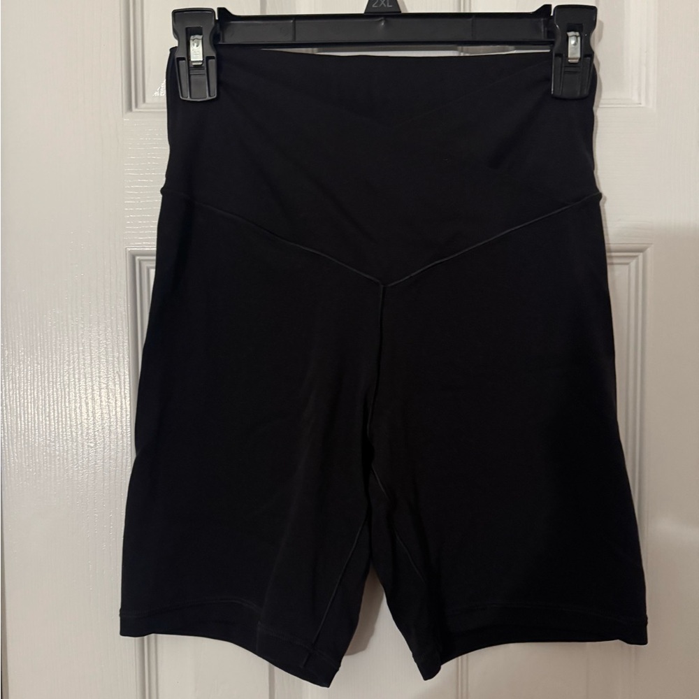 EUC Aerie offline 7 inch biker shorts, black, large